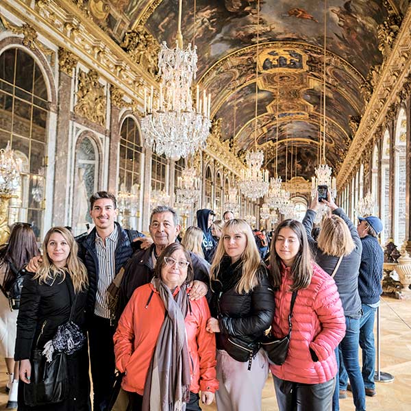 Recorrer el Palacio de Versalles con guía