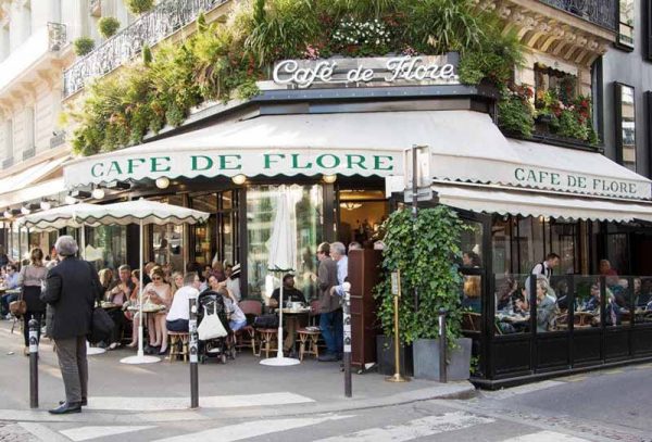 Cafe de Flore restaurante.