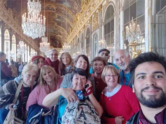 Visita guiada Versalles en español. Visitas guiadas Paris Loca Suelta en París.