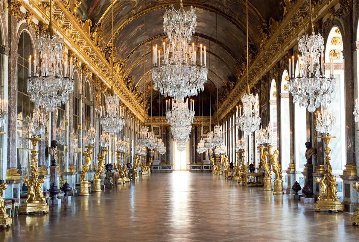 Conocer la galería de los espejos de Versalles con un guía en español