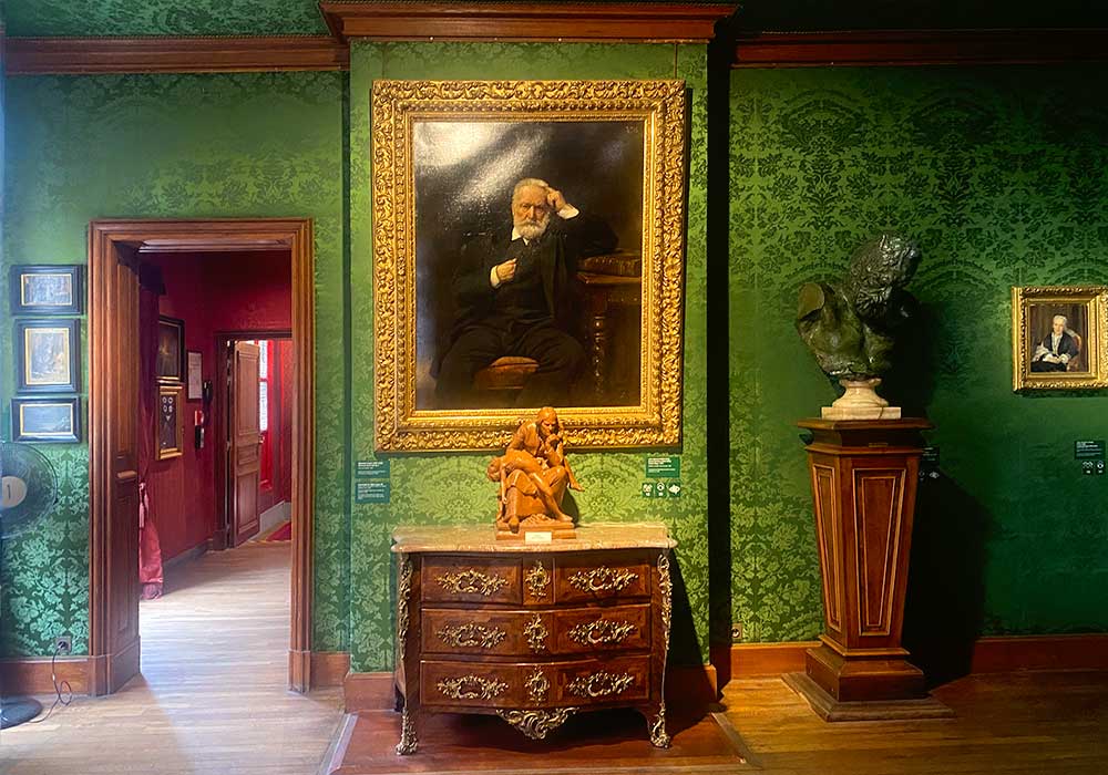 Museo gratis en París, la casa de Víctor Hugo.