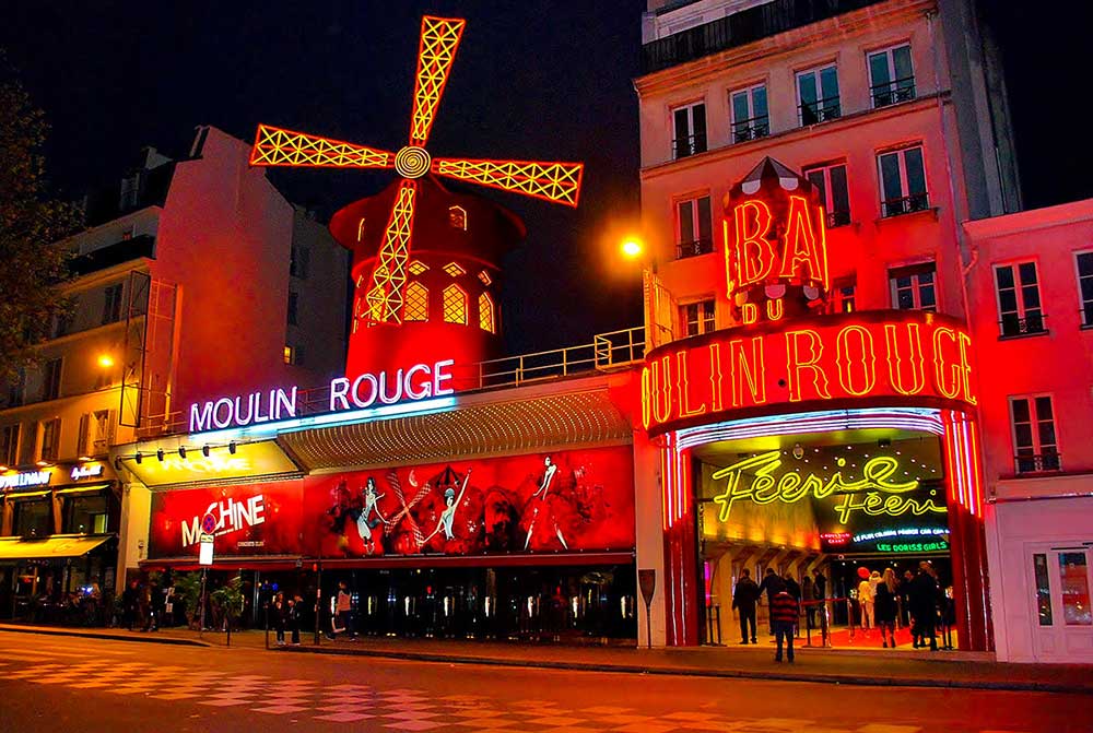 Qué ver en París en 2 3 días : Montmartre y el Moulin Rouge.