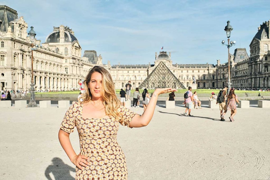 Qué ver en París en 2 días? Las Pirámides del Louvre!