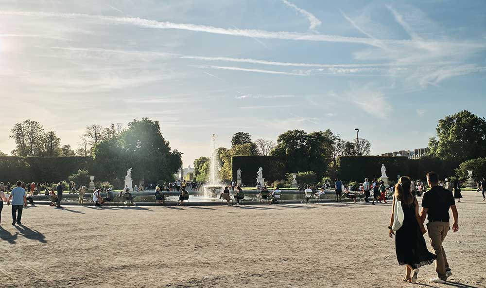 Qué ver en París en 2 días: El Jardín de las Tulerías.