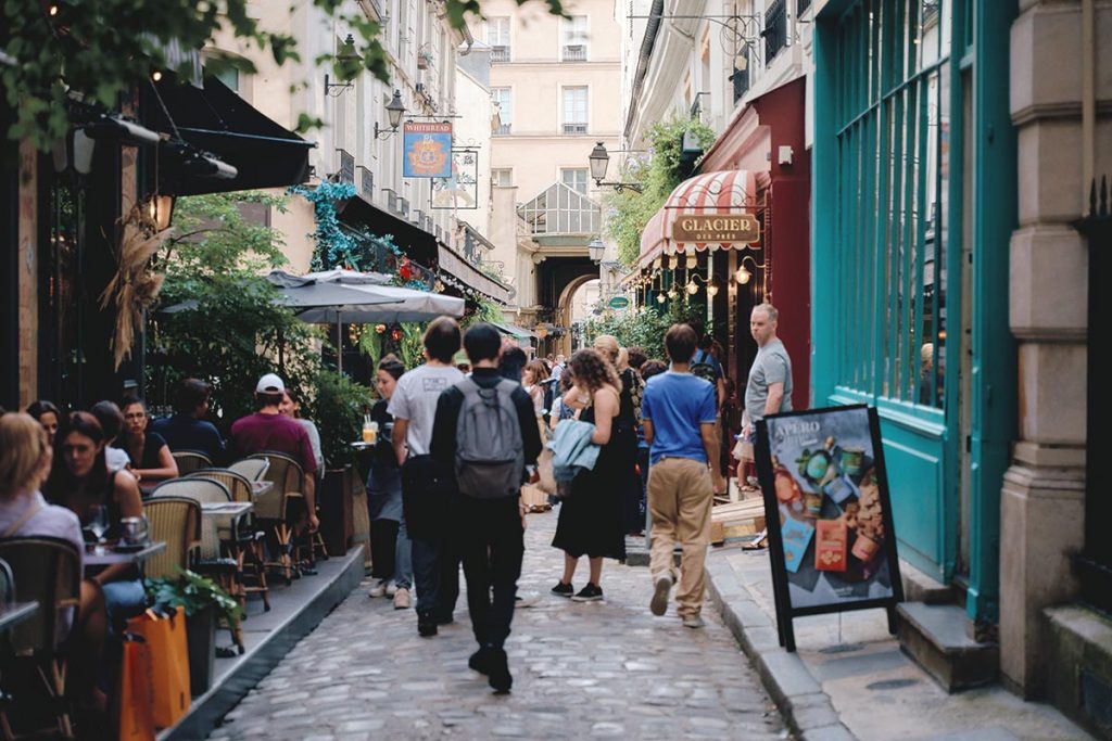 Qué ver en el barrio latino de París, el cour del marché de saiint andré.