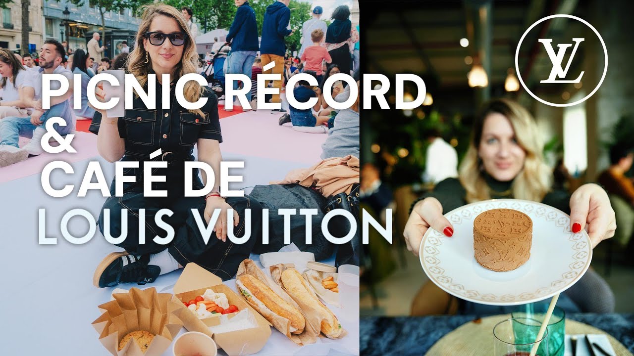 Picnic record y Café de Louis Vuitton en París
