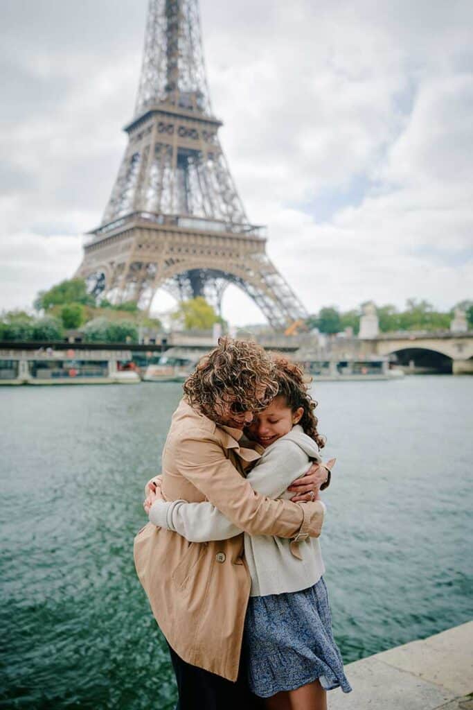 Sesión de fotos en París madre e hija