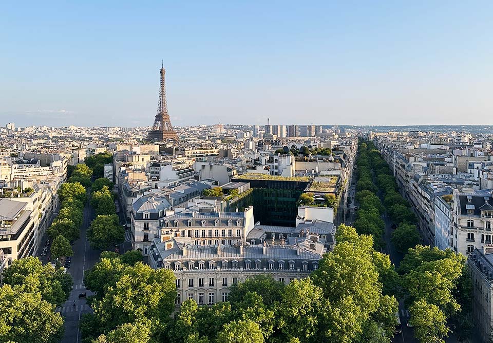 Subir al Arco del Triunfo en París